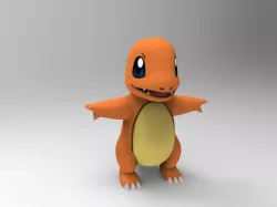 Charmander-Pocket Monsters