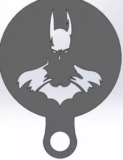 Coffee Stencil - Batman
