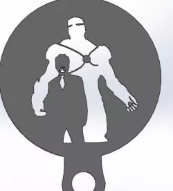 coffee stencil - Tony Stark, Ironman