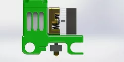 Da Vinci 1 3D Printer Extruder Carriage for MK8