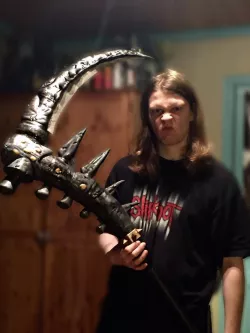 Dark scythe from Monster Hunter