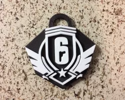 Diamond Rank Charm - R6 Siege