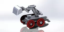 Digger Arm for the Robot tank toy project.