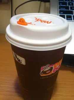 Dunkin Donuts Latte Lid Spill Saver