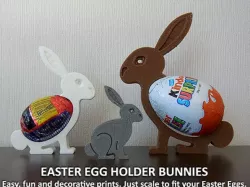 Easter Egg Holder Bunnies