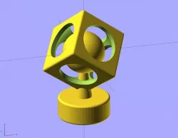 Ekobots - The sphere in cube.