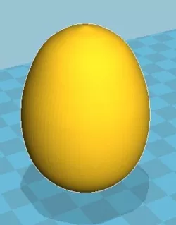 Fake chicken egg to keep the girls laying in one spot.