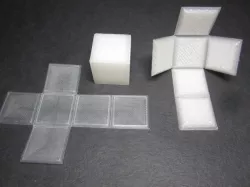 Foldable Cube - Print Flat