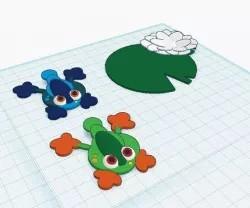 Frog Flipper; Lily Pad Game - work in progress