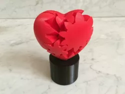 Geared Heart, Motorized Edition, Version 2
