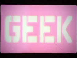 Geek Card - @mathgrrl Edition