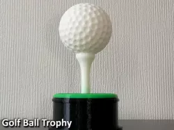 Golf Ball Trophy