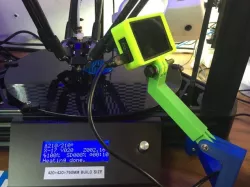 GoPro mount for Delta 3dprinter