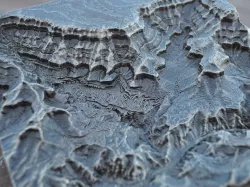 Grand Canyon South Corridor 3d topo
