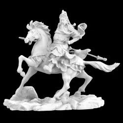 Guan Yu Equestrian Statue