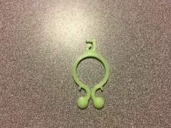 Headphone Cable Tie Clip