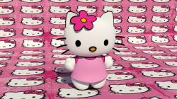 bioworld sanrio hello kitty character print 3 piece luggage set 3D ...