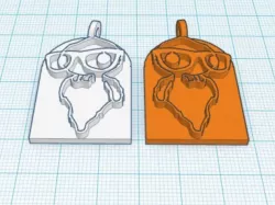 Hipster Ghost Earrings