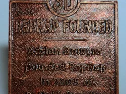 Historical Marker Template and History of 3D Printing