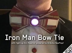 Iron Man Bow Tie
