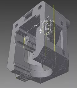 J-Head Bracket with Servo mount for Auto Bed Leveling - Prusa i3