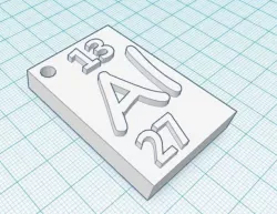 keychain aluminium