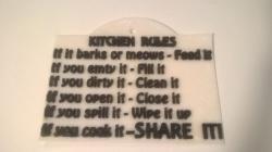 kitchen rules sign 3D Models | Page 1 | STLFinder