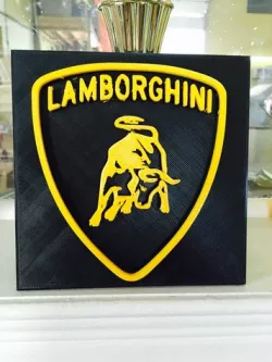 Lamborghini 3d logo