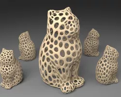 LASER CAT - Voronoi Style