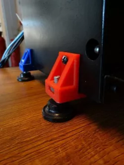 Leveling supports for Uncia 3D printer
