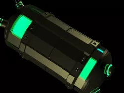 Low-Poly Fallout Plasma Grenade