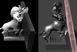 Lynel Nintendo Switch Stand & Cartridge Holder