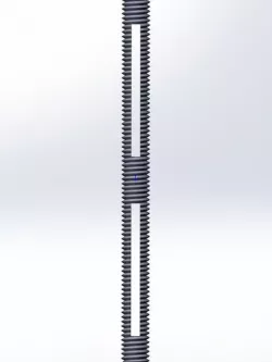 M6 screws with cuts