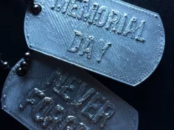 Memorial Day - Dog Tags
