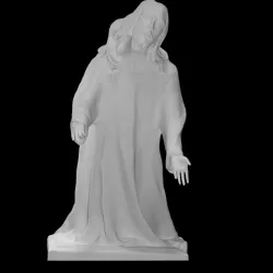 Memorial statue depicting Jesus