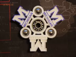 Michigan Fidget Spinner - Wingnut2k