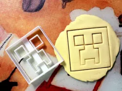 MineCraft Creeper Head Cookie Cutter