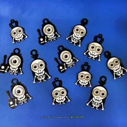 Minions Keychain / Magnets - Skull / Skeleton Version