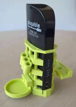 Modular desktop battlestation for UD-3900