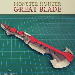 Monster Hunter - Red Great Blade