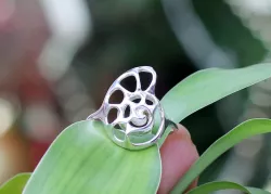 Nautilus Ring, Seashell Ring, Shell Jewellery
