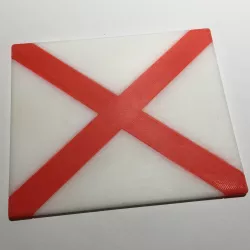 Northern Ireland Flag Coaster / Plaque