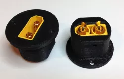 Panel mount adapter for XT90