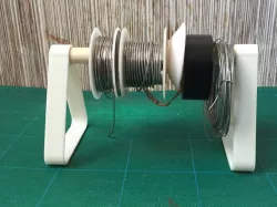Parametric Spool Holder Dowel Support