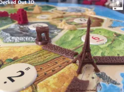 Paris Themed Player Set / Settlers of Catan