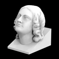 Part of the figurehead of HMS Bristol