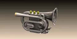 Pocket Cornet - Trumpet 1:2 size
