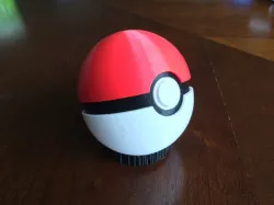 Pokeball (opens and closes)