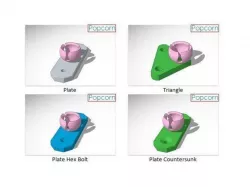 Popcorn Base Plates