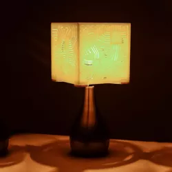 "Power My Circuit" Lamp Shade By Mazuir Ross (Assembly Required)